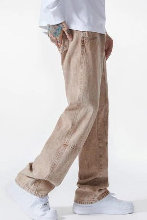 Stylish Work Outfits, Outfit Summer Ideas Drawstring Belt Straight Leg Jeans