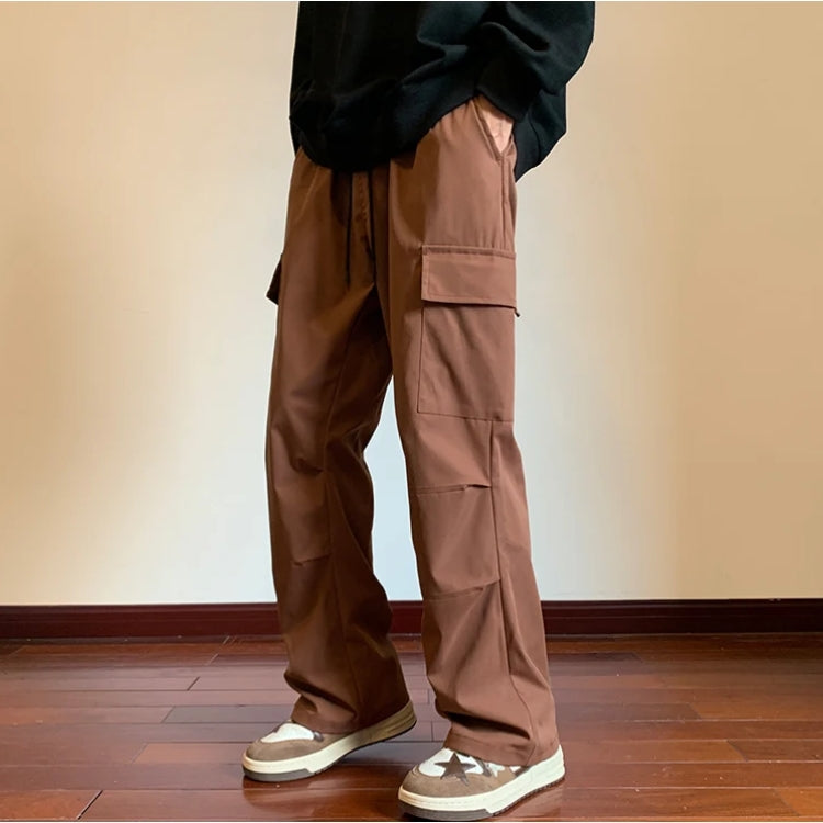 Stylish Work Outfits, Outfit Summer Ideas Drawstring Cargo Parachute Pants