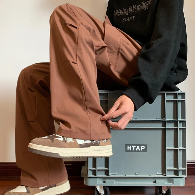 Stylish Work Outfits, Outfit Summer Ideas Drawstring Cargo Parachute Pants