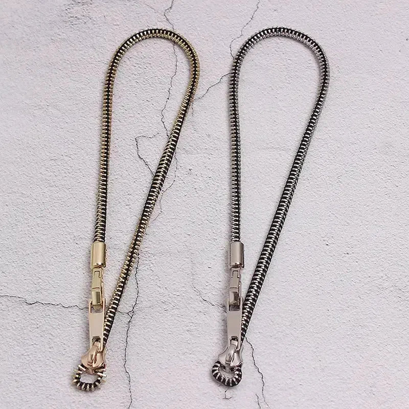 Stylish Work Outfits, Outfit Summer Ideas Edgy Adjustable Zipper Necklace Stylish Work Outfits, Outfit Summer Ideas Edgy Adjustable Zipper Necklace