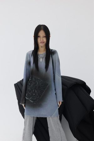 Stylish Work Outfits, Outfit Summer Ideas Extra Long Mesh Top