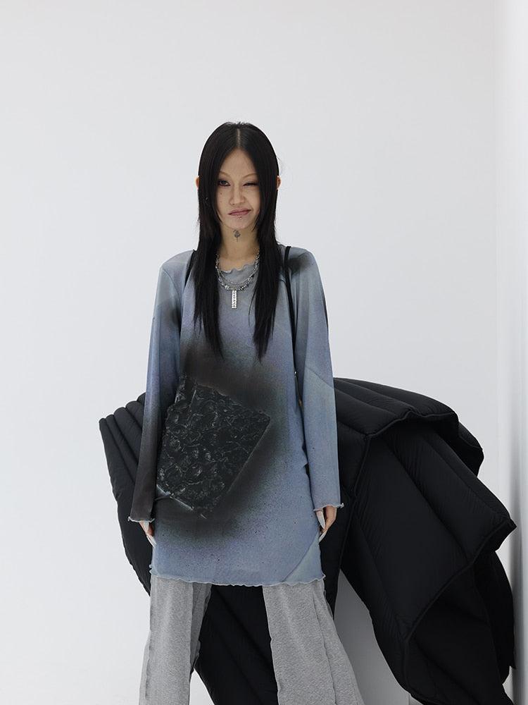 Stylish Work Outfits, Outfit Summer Ideas Extra Long Mesh Top Stylish Work Outfits, Outfit Summer Ideas Extra Long Mesh Top