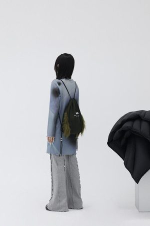 Stylish Work Outfits, Outfit Summer Ideas Extra Long Mesh Top