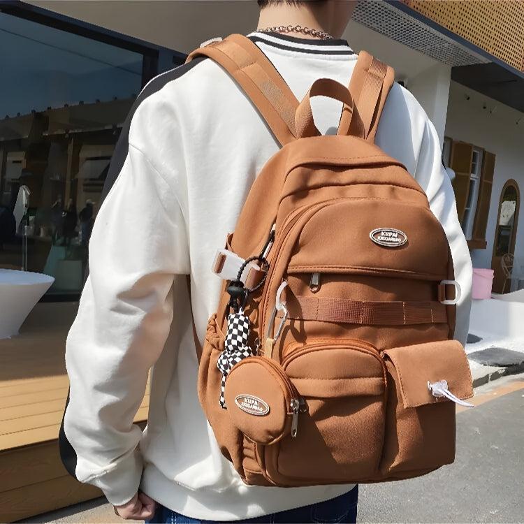 Stylish Work Outfits, Outfit Summer Ideas Extra Pockets Casual School Backpack