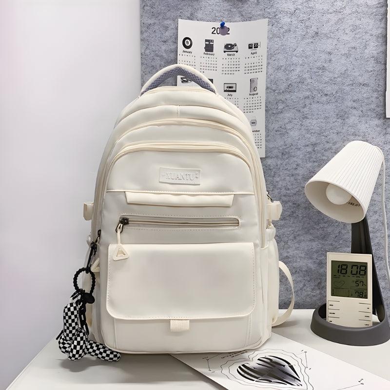 Stylish Work Outfits, Outfit Summer Ideas Extra Pockets Large School Backpack Stylish Work Outfits, Outfit Summer Ideas Extra Pockets Large School Backpack