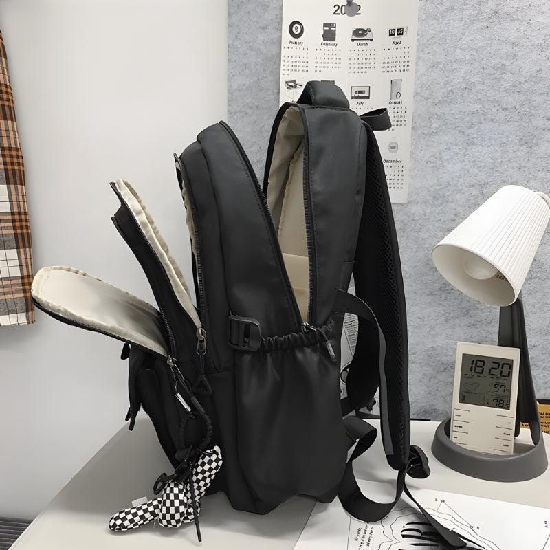 Stylish Work Outfits, Outfit Summer Ideas Extra Pockets Large School Backpack Stylish Work Outfits, Outfit Summer Ideas Extra Pockets Large School Backpack