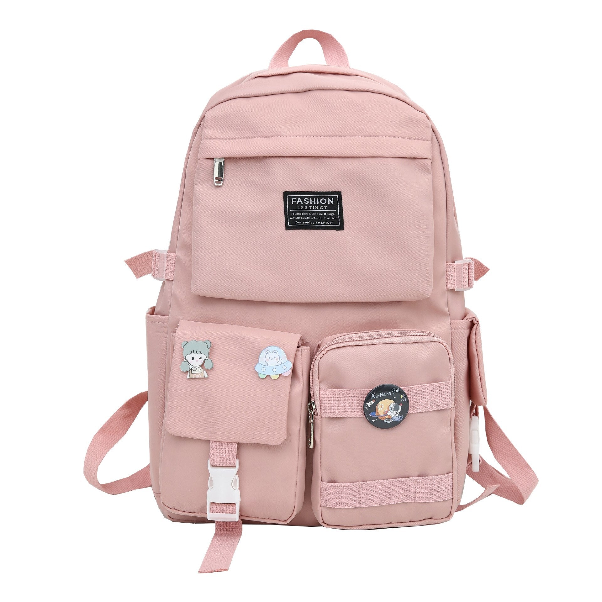 Stylish Work Outfits, Outfit Summer Ideas Extra Pockets Unisex School Backpack Stylish Work Outfits, Outfit Summer Ideas Extra Pockets Unisex School Backpack