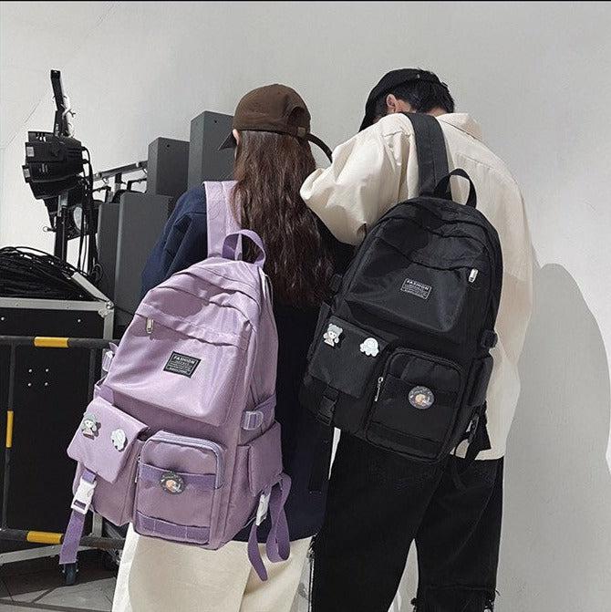Stylish Work Outfits, Outfit Summer Ideas Extra Pockets Unisex School Backpack Stylish Work Outfits, Outfit Summer Ideas Extra Pockets Unisex School Backpack