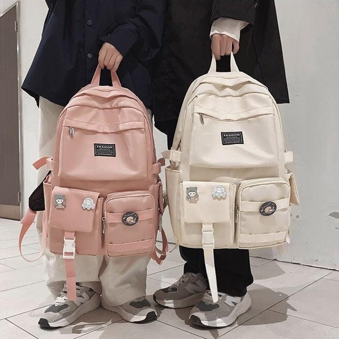 Stylish Work Outfits, Outfit Summer Ideas Extra Pockets Unisex School Backpack Stylish Work Outfits, Outfit Summer Ideas Extra Pockets Unisex School Backpack
