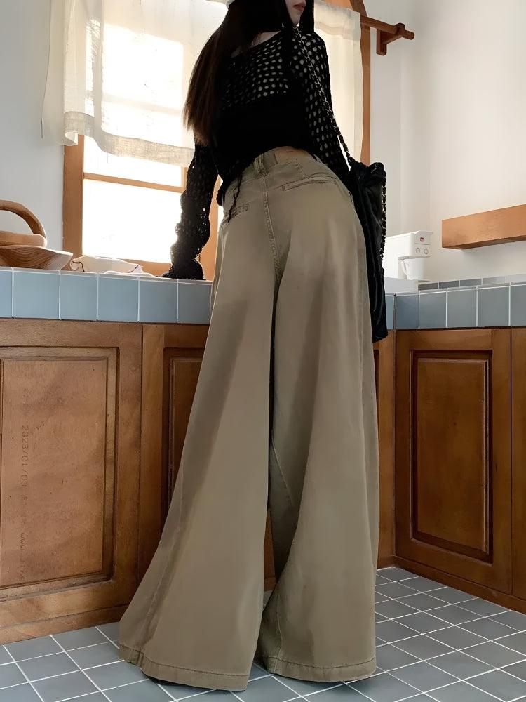 Stylish Work Outfits, Outfit Summer Ideas Extreme Wide Leg Pants Stylish Work Outfits, Outfit Summer Ideas Extreme Wide Leg Pants