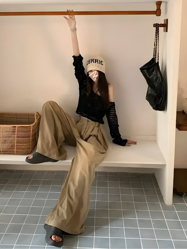 Stylish Work Outfits, Outfit Summer Ideas Extreme Wide Leg Pants Stylish Work Outfits, Outfit Summer Ideas Extreme Wide Leg Pants