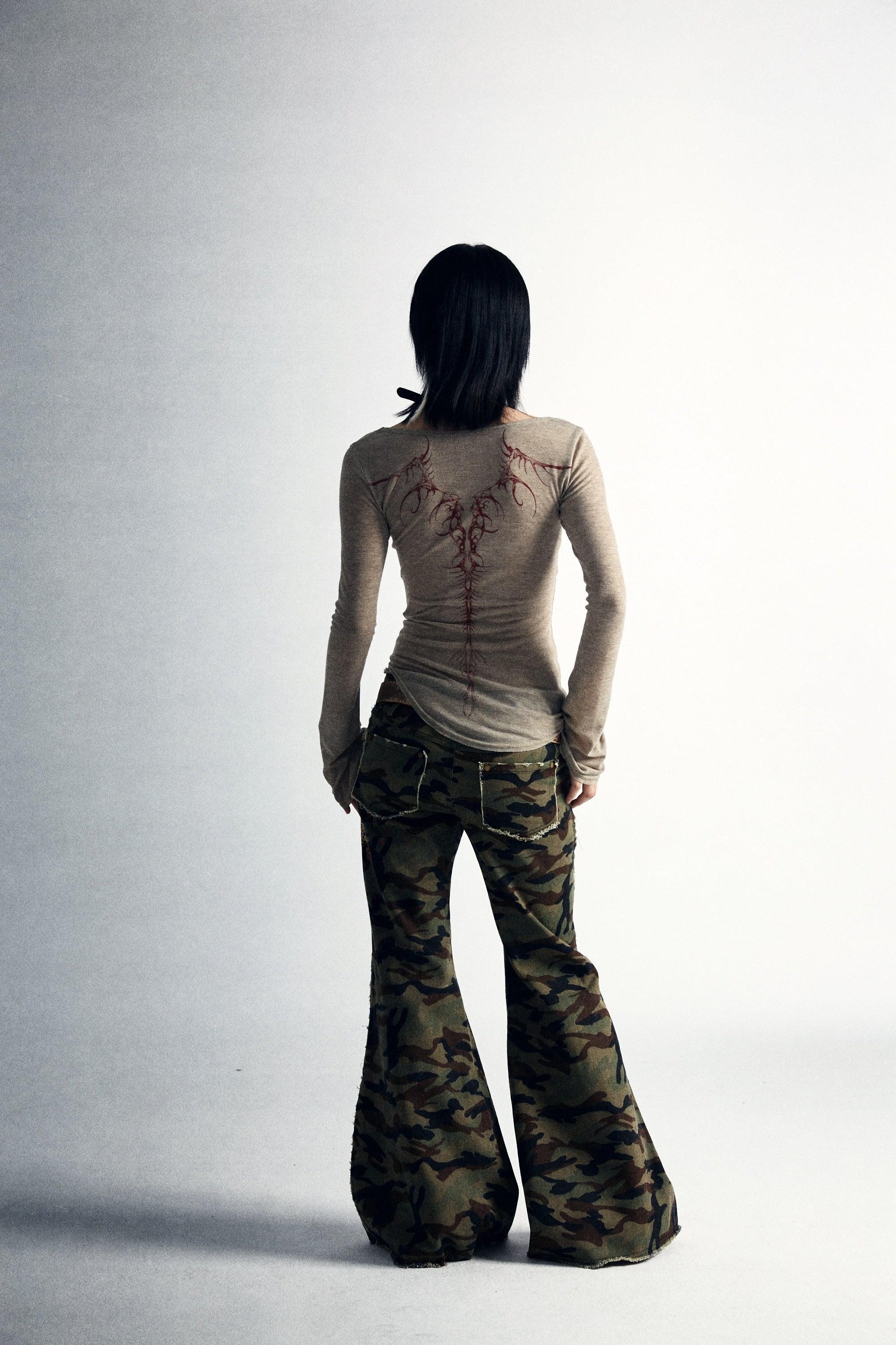 Stylish Work Outfits, Outfit Summer Ideas Fairy Grunge Back Print Top Stylish Work Outfits, Outfit Summer Ideas Fairy Grunge Back Print Top