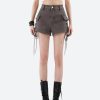 Stylish Work Outfits, Outfit Summer Ideas Fairy Grunge Cargo Shorts