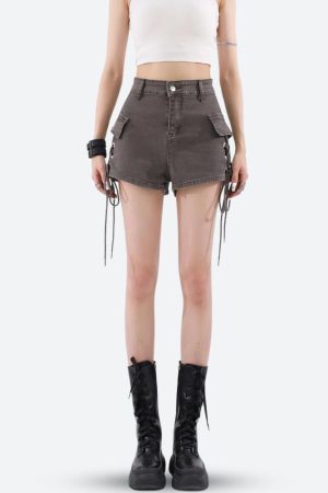 Stylish Work Outfits, Outfit Summer Ideas Fairy Grunge Cargo Shorts