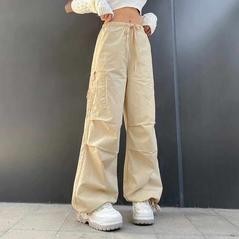 Stylish Work Outfits, Outfit Summer Ideas Fairy Grunge Drawstring Parachute Pants Stylish Work Outfits, Outfit Summer Ideas Fairy Grunge Drawstring Parachute Pants