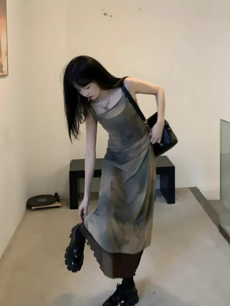 Stylish Work Outfits, Outfit Summer Ideas Fairy Grunge Forest Midi Dress Stylish Work Outfits, Outfit Summer Ideas Fairy Grunge Forest Midi Dress