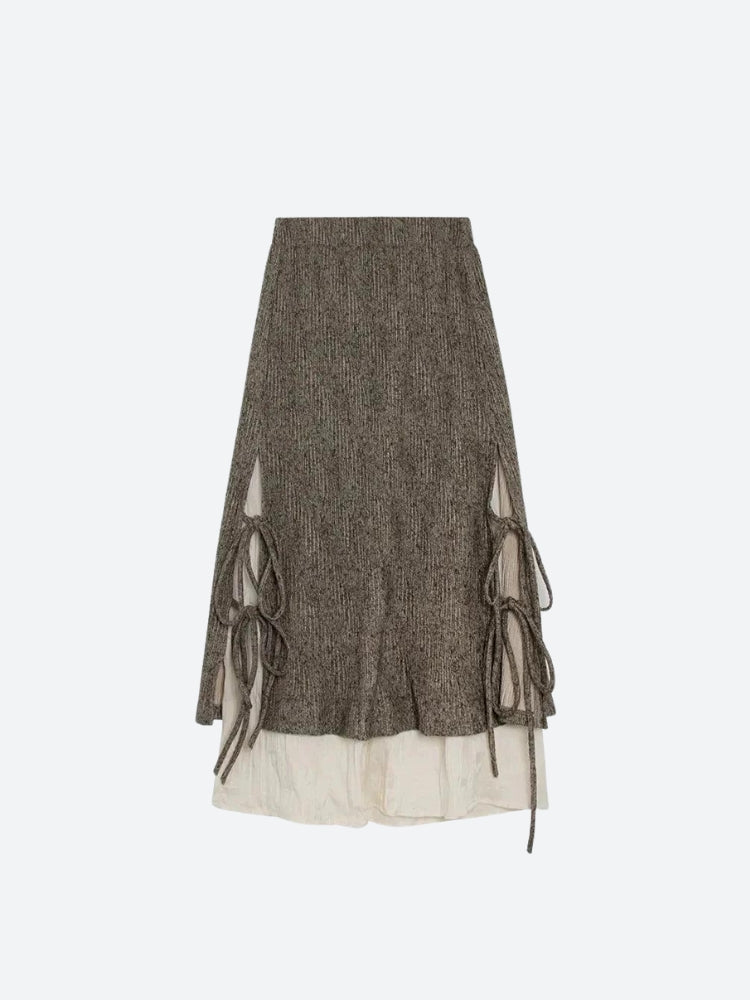 Stylish Work Outfits, Outfit Summer Ideas Fairy Grunge Lace Up Midi Skirt Stylish Work Outfits, Outfit Summer Ideas Fairy Grunge Lace Up Midi Skirt