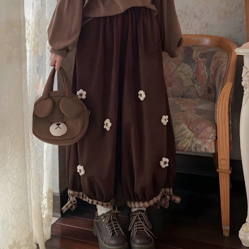 Stylish Work Outfits, Outfit Summer Ideas Fairycore Floral Pants