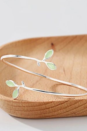 Stylish Work Outfits, Outfit Summer Ideas Fairycore Leaf Wing Bracelet