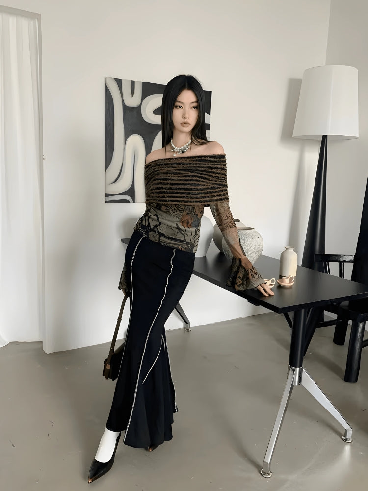 Stylish Work Outfits, Outfit Summer Ideas Fairycore Off Shoulder Top Stylish Work Outfits, Outfit Summer Ideas Fairycore Off Shoulder Top