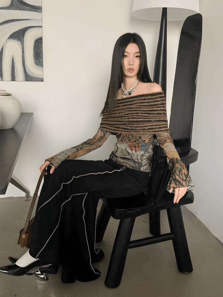 Stylish Work Outfits, Outfit Summer Ideas Fairycore Off Shoulder Top Stylish Work Outfits, Outfit Summer Ideas Fairycore Off Shoulder Top