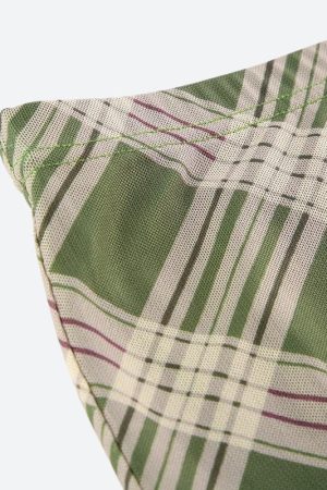 Stylish Work Outfits, Outfit Summer Ideas Fairycore Plaid Maxi Skirt