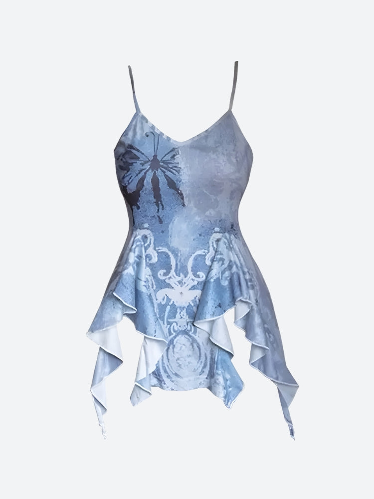 Stylish Work Outfits, Outfit Summer Ideas Fairycore Ruffled Top Stylish Work Outfits, Outfit Summer Ideas Fairycore Ruffled Top