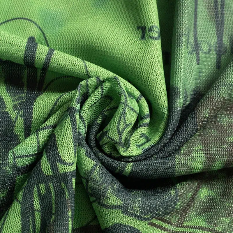 Stylish Work Outfits, Outfit Summer Ideas Fairycore Slit Mesh Crop Top Stylish Work Outfits, Outfit Summer Ideas Fairycore Slit Mesh Crop Top