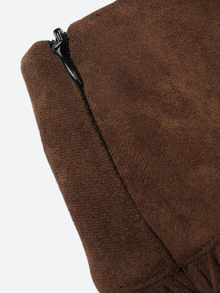 Stylish Work Outfits, Outfit Summer Ideas Fairycore Suede Mini Skirt Stylish Work Outfits, Outfit Summer Ideas Fairycore Suede Mini Skirt