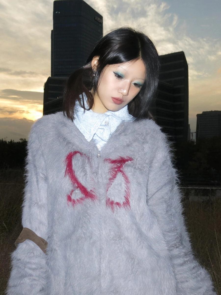 Stylish Work Outfits, Outfit Summer Ideas Faux Fur Cardigan