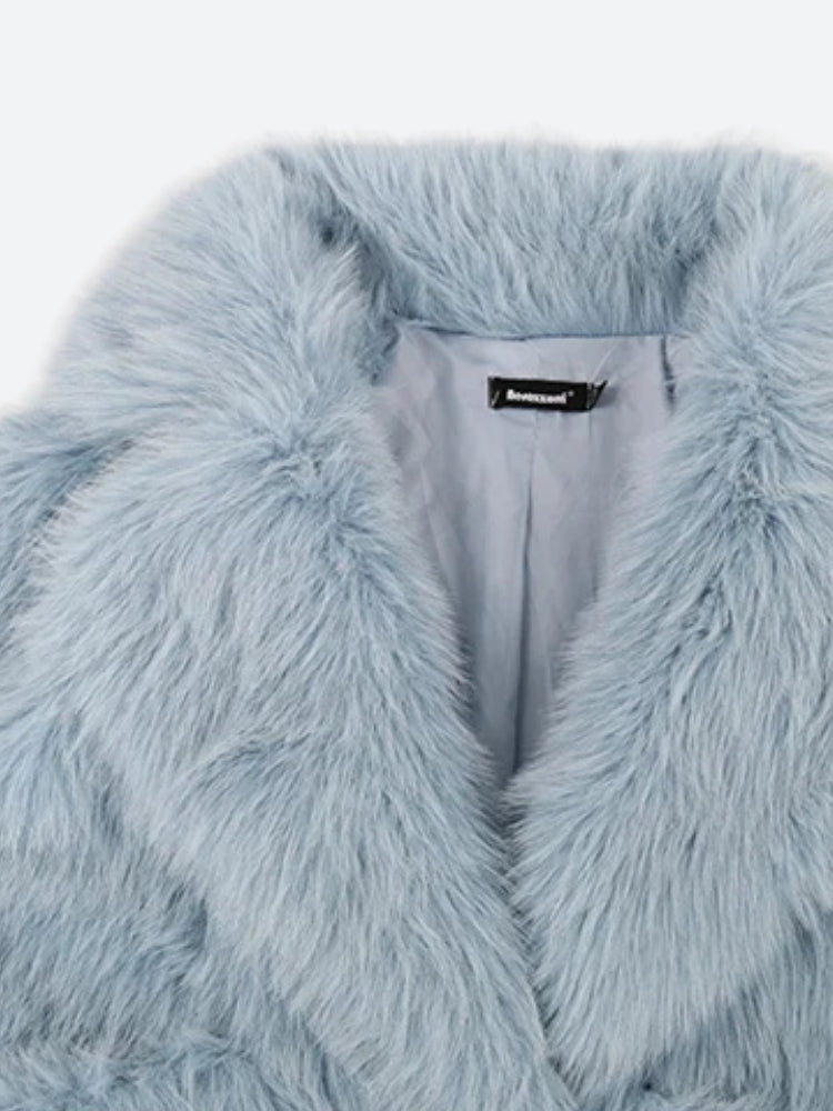 Stylish Work Outfits, Outfit Summer Ideas Faux Fur Jacket Stylish Work Outfits, Outfit Summer Ideas Faux Fur Jacket