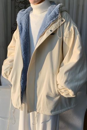 Stylish Work Outfits, Outfit Summer Ideas Faux Fur Lined Hooded Jacket