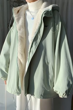 Stylish Work Outfits, Outfit Summer Ideas Faux Fur Lined Hooded Jacket