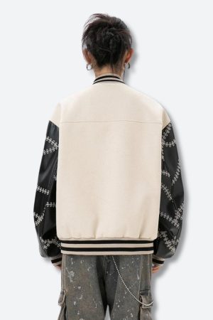 Stylish Work Outfits, Outfit Summer Ideas Floral Embroidered Bomber Jacket