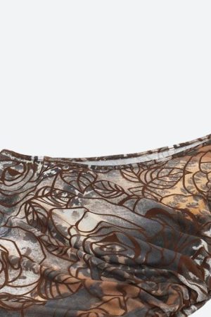 Stylish Work Outfits, Outfit Summer Ideas Floral One Shoulder Top