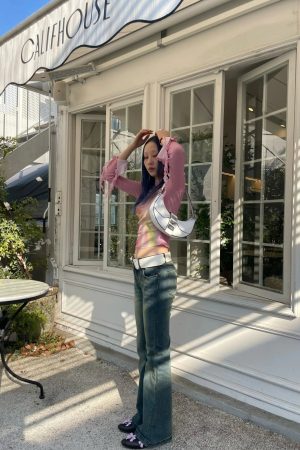 Stylish Work Outfits, Outfit Summer Ideas Floral Ruffled Cuffs Top