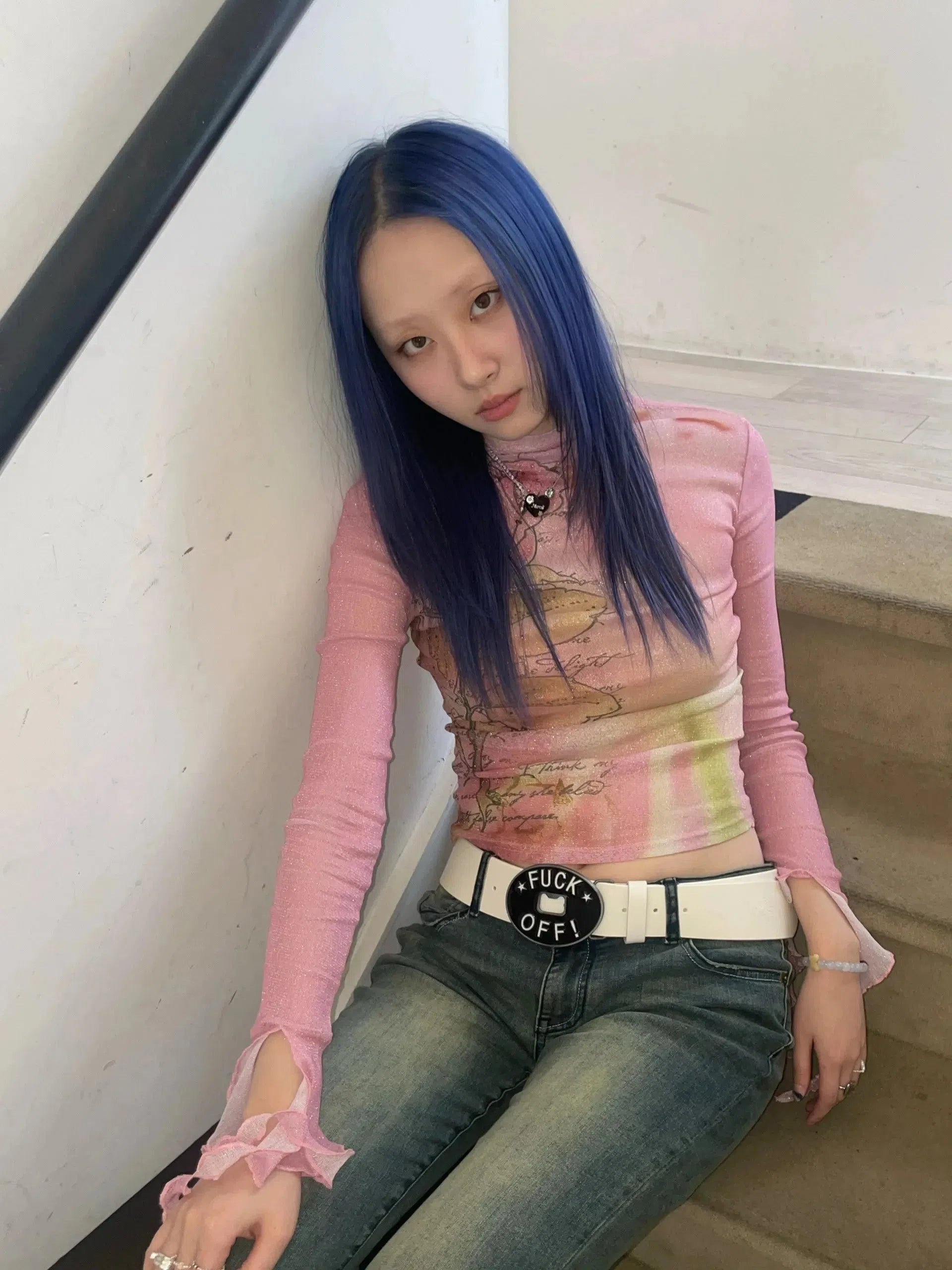 Stylish Work Outfits, Outfit Summer Ideas Floral Ruffled Cuffs Top Stylish Work Outfits, Outfit Summer Ideas Floral Ruffled Cuffs Top