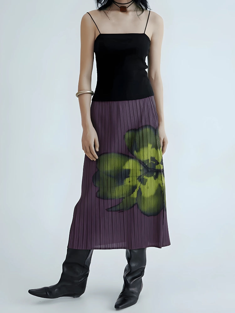 Stylish Work Outfits, Outfit Summer Ideas Floral Top & Midi Skirt Two Piece Set Stylish Work Outfits, Outfit Summer Ideas Floral Top & Midi Skirt Two Piece Set