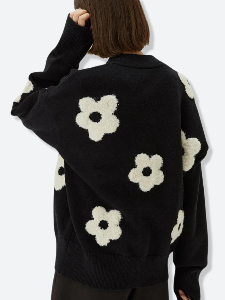Stylish Work Outfits, Outfit Summer Ideas Flower Cardigan