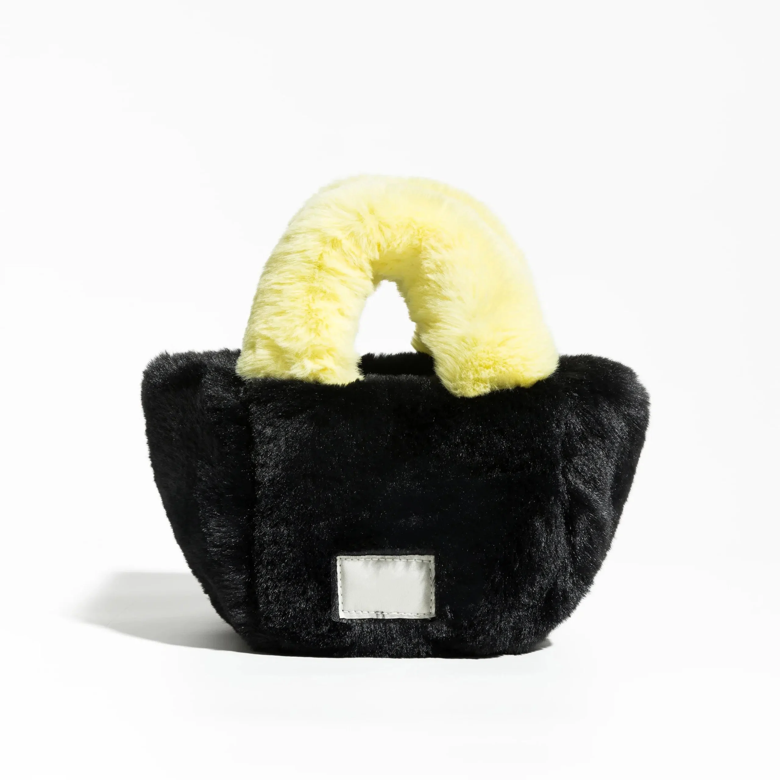 Stylish Work Outfits, Outfit Summer Ideas Fluffy Faux Fur Basket Handbag Stylish Work Outfits, Outfit Summer Ideas Fluffy Faux Fur Basket Handbag