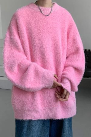 Stylish Work Outfits, Outfit Summer Ideas Fluffy Sweater