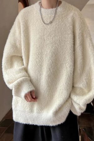 Stylish Work Outfits, Outfit Summer Ideas Fluffy Sweater