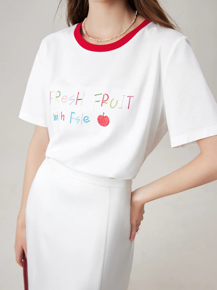 Stylish Work Outfits, Outfit Summer Ideas Fresh Fruit Tee