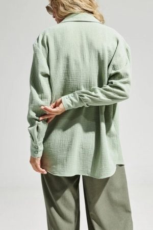 Stylish Work Outfits, Outfit Summer Ideas Gauze Shirt