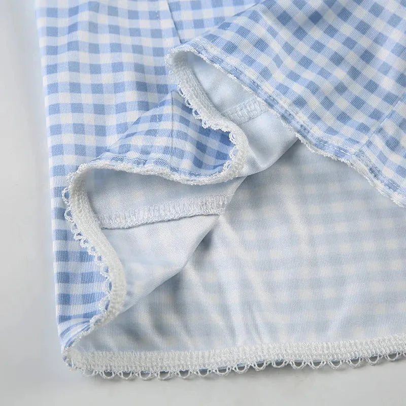 Stylish Work Outfits, Outfit Summer Ideas Gingham Top Stylish Work Outfits, Outfit Summer Ideas Gingham Top