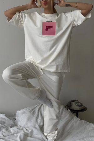 Stylish Work Outfits, Outfit Summer Ideas Girl Gang Tee