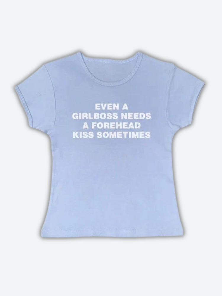 Stylish Work Outfits, Outfit Summer Ideas Girlboss Needs A Forehead Kiss Tee Stylish Work Outfits, Outfit Summer Ideas Girlboss Needs A Forehead Kiss Tee