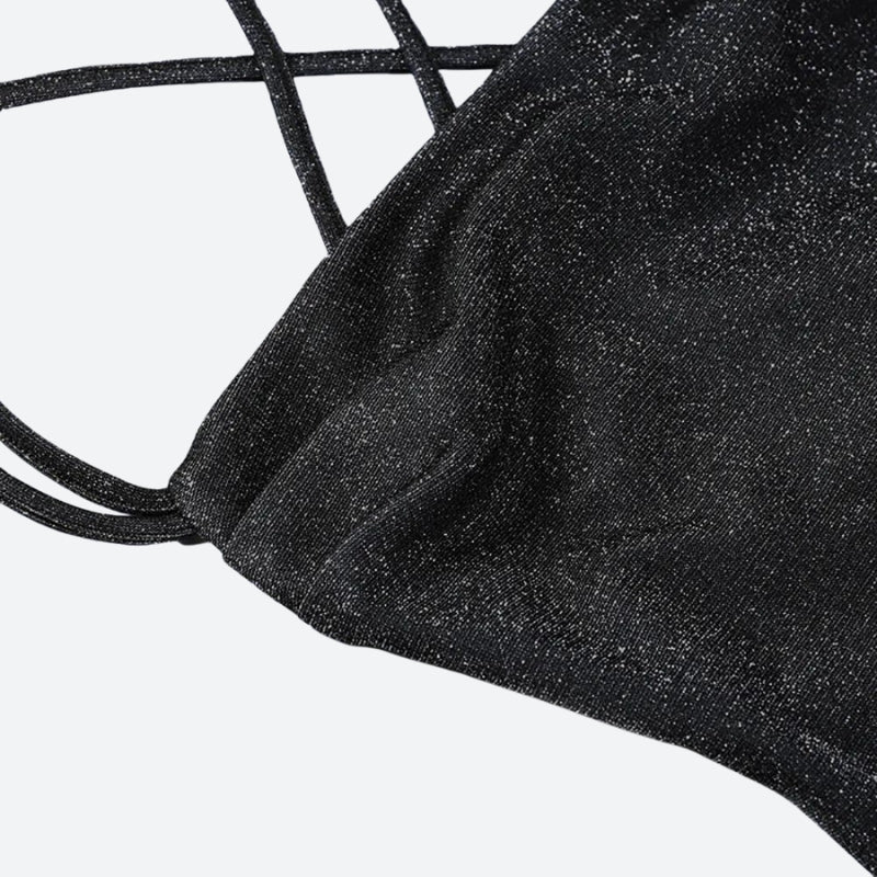 Stylish Work Outfits, Outfit Summer Ideas Glitter Backless Mini Dress Stylish Work Outfits, Outfit Summer Ideas Glitter Backless Mini Dress