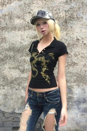 Stylish Work Outfits, Outfit Summer Ideas Golden Sigilism Backless Top