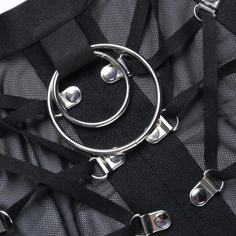 Stylish Work Outfits, Outfit Summer Ideas Goth Backless Halter Top Stylish Work Outfits, Outfit Summer Ideas Goth Backless Halter Top